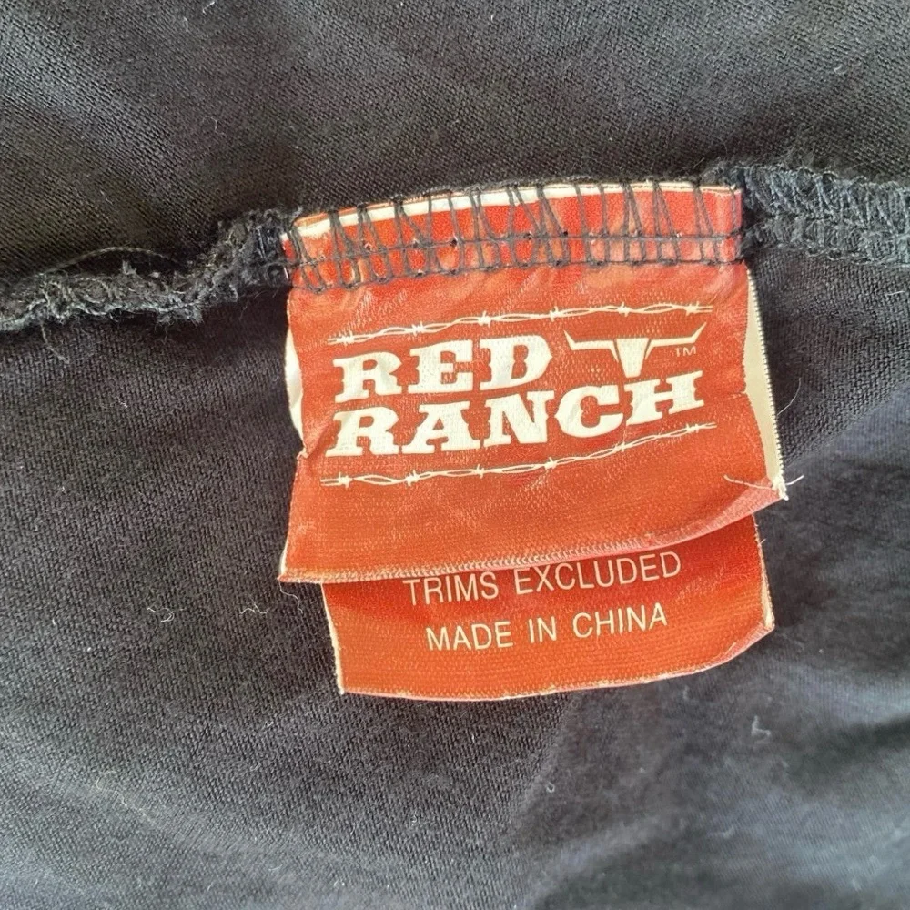 Red Ranch Dress - Picture 6 of 7